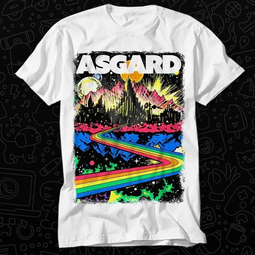 Welcome To Asgard Home Of The Gods Odin Greek Olympus Legend Thor T Shirt 117 XL