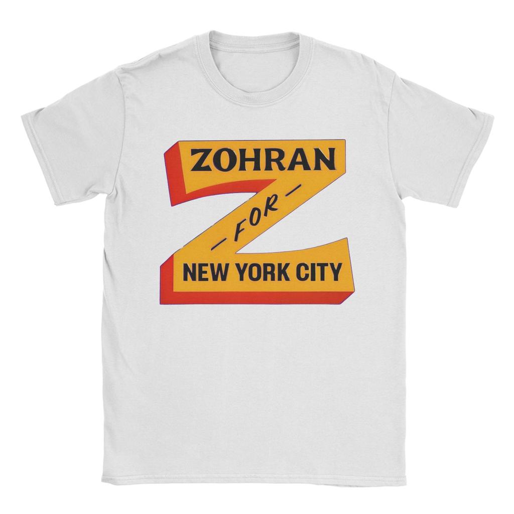 Summer Zohran Mamdani  T Shirt For Unisex  100% Cotton T-shirts Short Sleeve Clothing