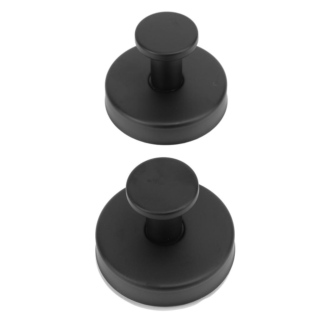 2pcs Suction Cup Hooks Heavy Duty Water Resistant Stainless Steel Towel Hooks for Bathroom Kitchen Glass Door Mirror