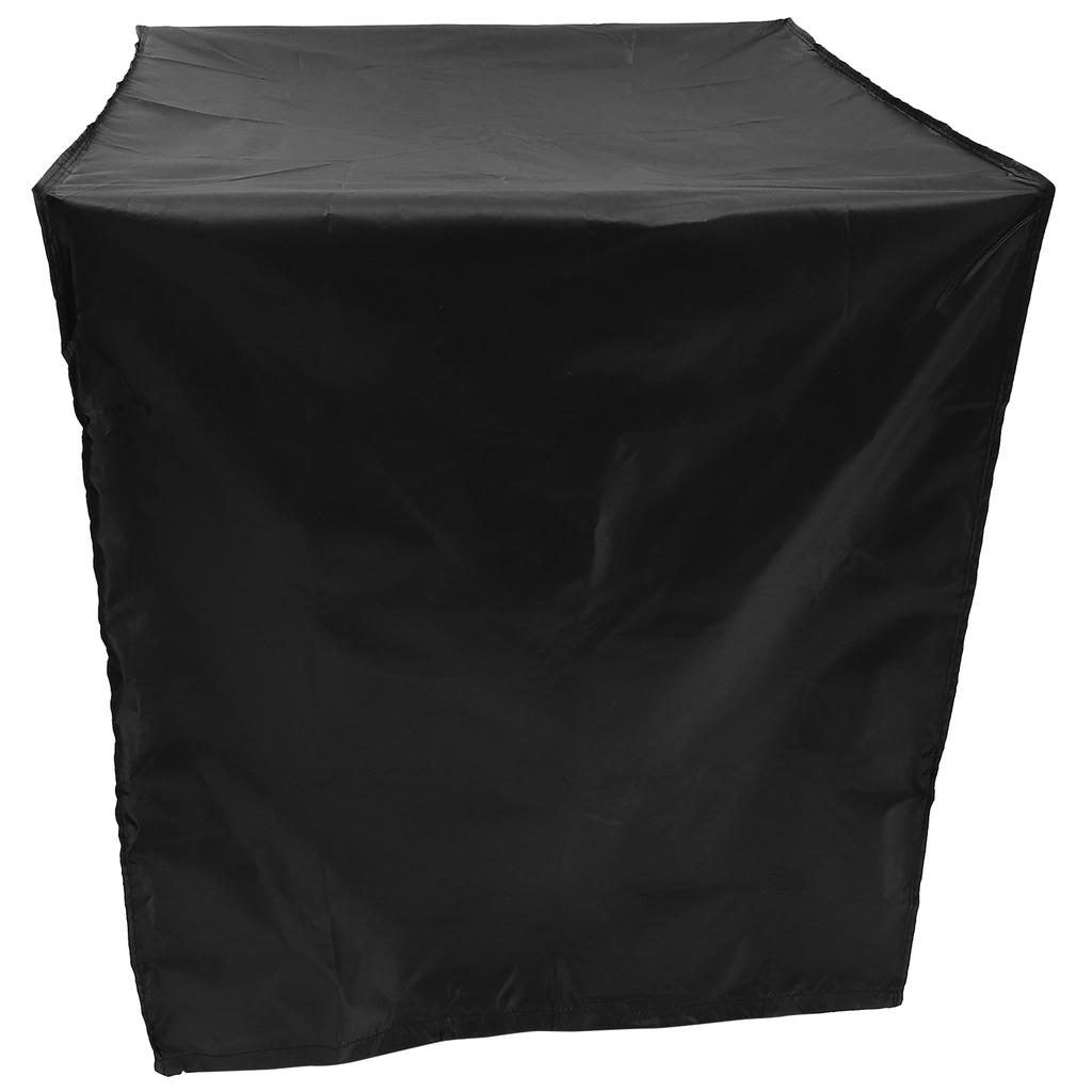 1Pcs Air Conditioner Cover Black Waterproof Polyester Outdoor Units Protector for Ac Outer Parts Washing Machine Furniture Cover