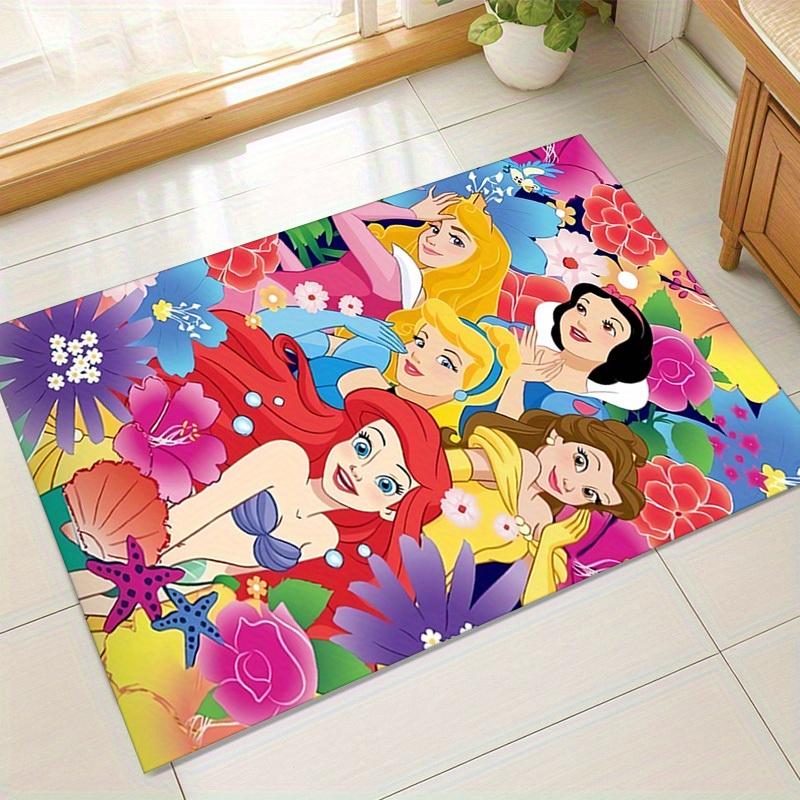 

1pc. Disney Princess Floral Rug - Home Decor Carpet, Office Mat, Chair Cover, Outdoor Rug Gift for Adultsz041040 60cm by 90cm