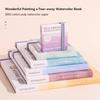 Languo Watercolor Drawing Book Thick Paper GSM 230/300g Watercolor Book Tearable Paint Book Portable Inspiration Record Notebook
