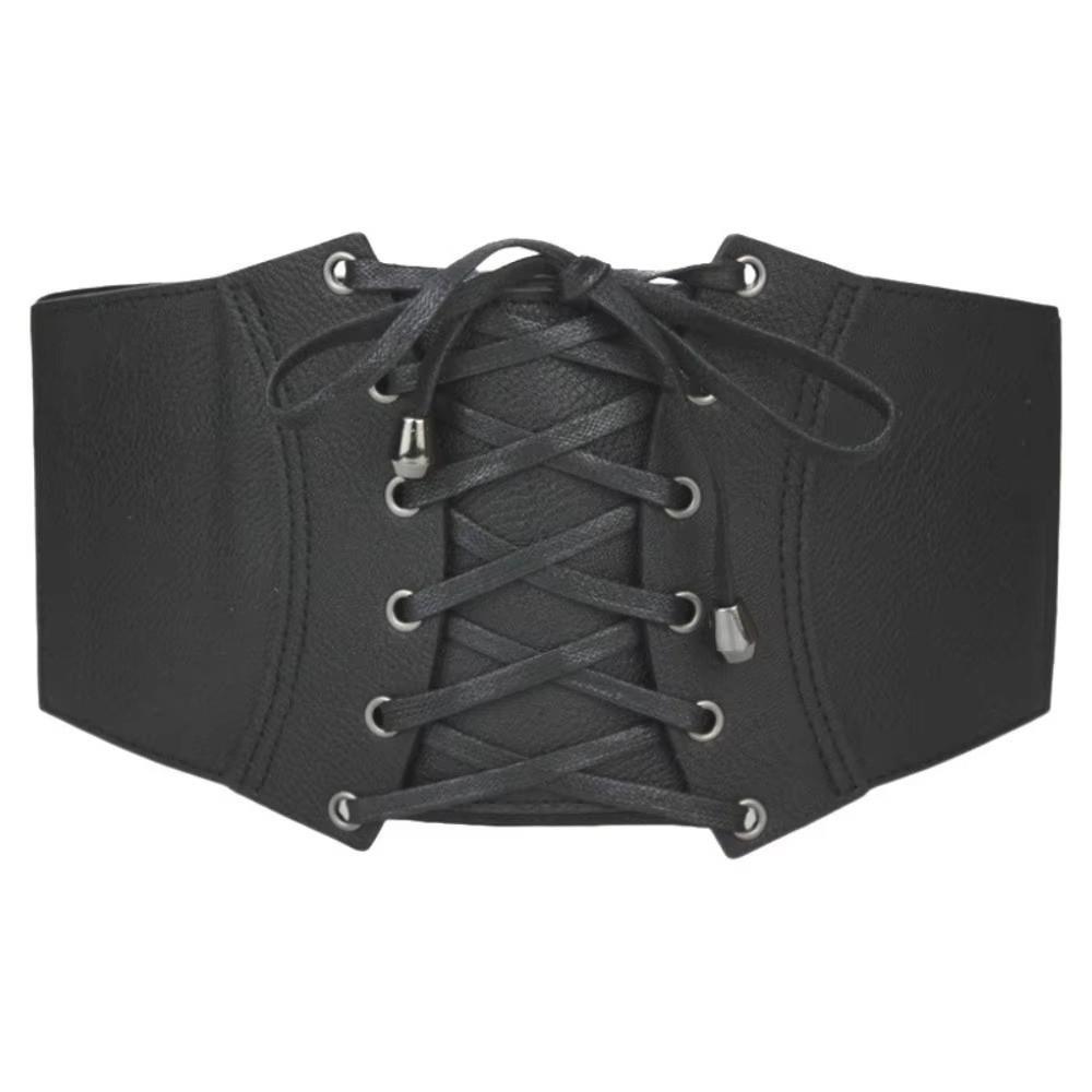 Solid Color Waist Belt Corset Elastic Belts For Women Fashion Wide Belts  for Dress Coat