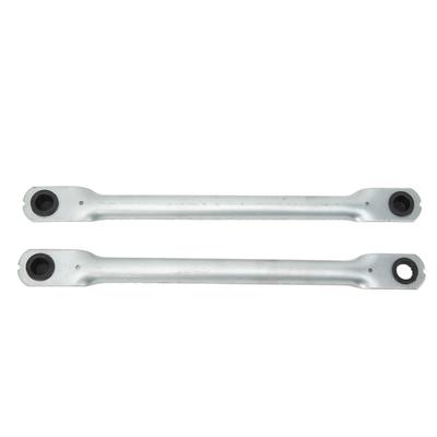 2Pcs Windscreen Wiper Linkage Original Standard Wiper Linkage Rod Replacement for Doblo RHD 2002 To 2018