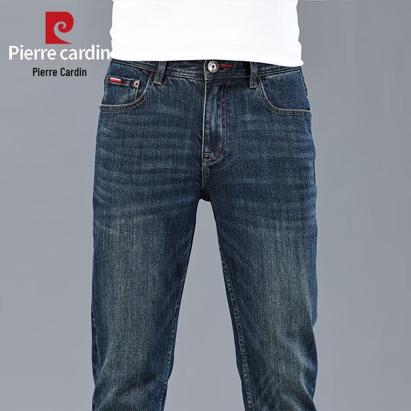 Pierre Cardin Men's Autumn Straight-Leg Stretch Jeans
