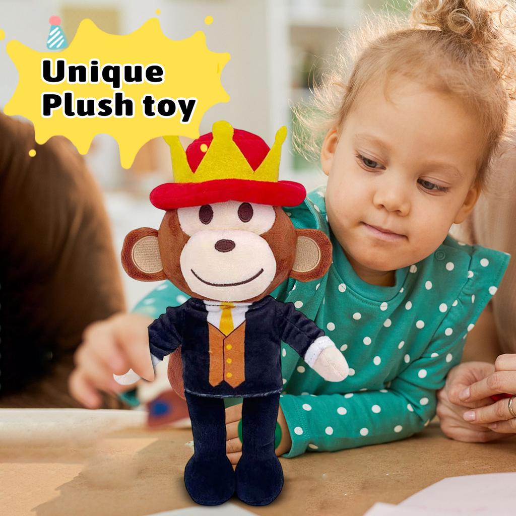 Søt plysjdukke-leke-gave tegneserie-barnedukkedukke
