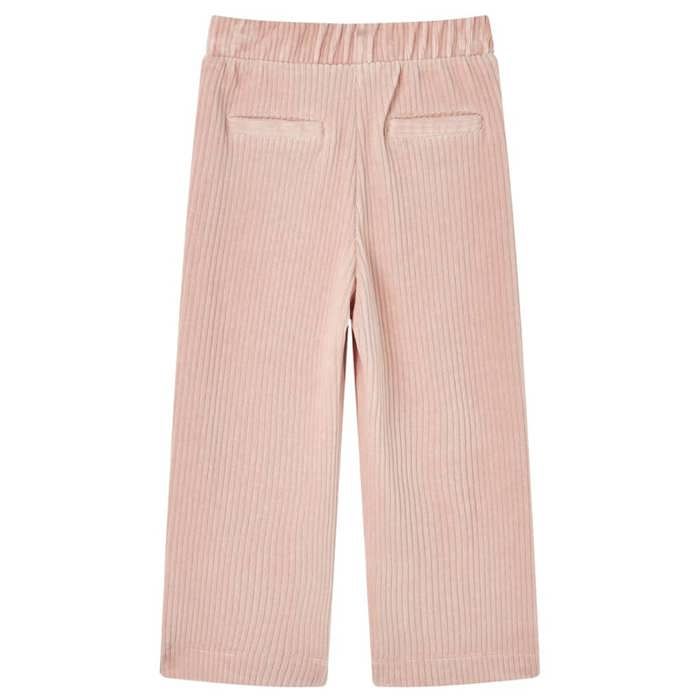 Children's Corduroy Trousers Light Pink 92/104/116/128/140