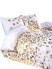 Bedding Three-Piece Set Bronzing Texture Quilt Cover Digital Printing Kit Home Textile