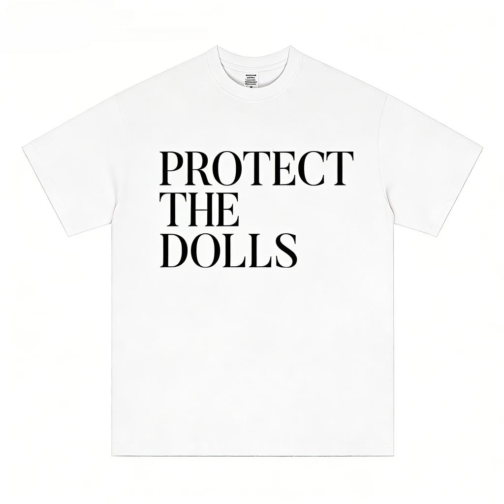 2026 SpringSummer Pedro Pascal Protect The Dolls Design Mens and Womens Fashion Retro TShirt