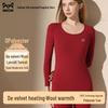 Miiow Women's Thermal Underwear Set - Wool & Tencel Blend