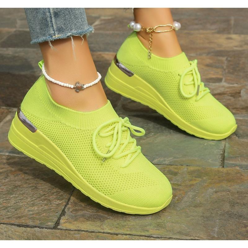 Nowe Damskie Letnie Oddychające Siatkowe Płaskie Wulkanizowane Buty Codzienne Trampki Wyprzedaż Butów Pojedyncze Buty Zapatos Mujer