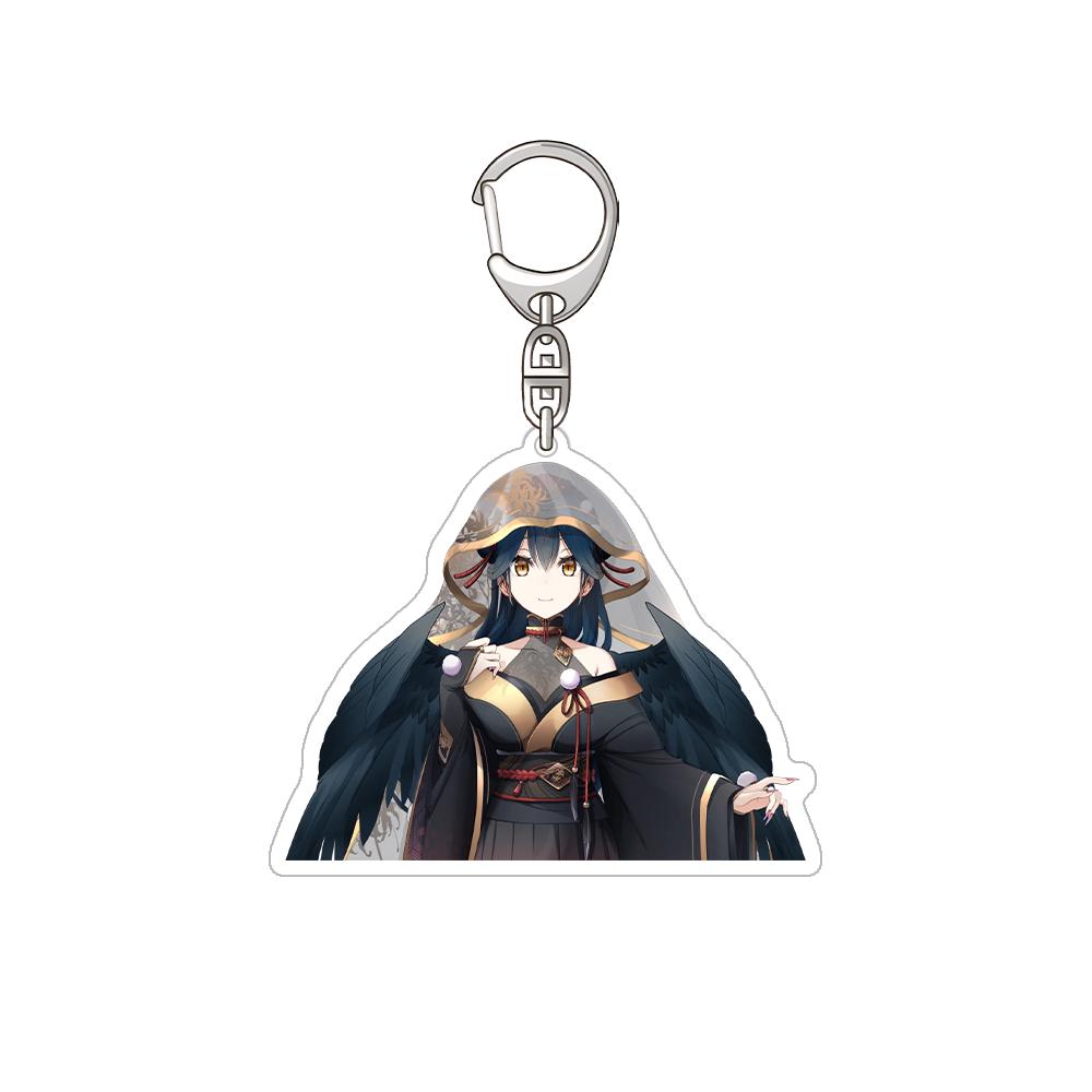Nijisanji Yuhi Riri Shishhido Akari Higuchi Kaede Kenmochi Toya Debidebi Debiru Official Acrylic Keychain Bag pendant Fans Gifts