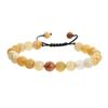 Leisure and Fashion Series Hand Chain Natural Stone Jade Mix and Match Weaving Bracelet Ornaments Gift