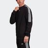 Adidas Originals Radkin Crewneck Sweatshirt With Small Trefoil Embroidery Men Tops Black DU8141