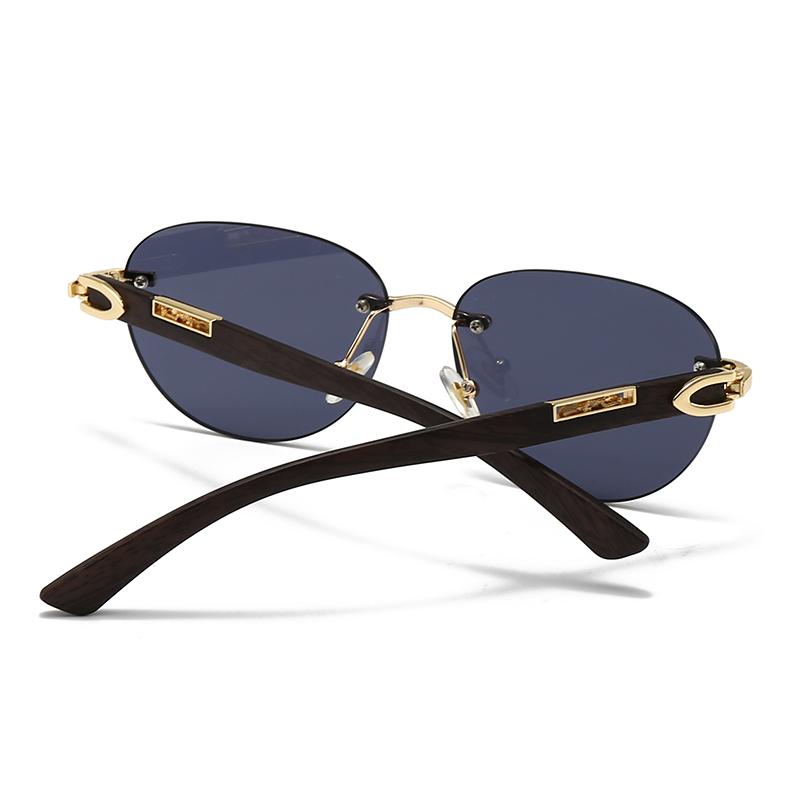Metal Round Sunglasses Retro European American Star Trendy Street Style Fashion Sunglasses 3073