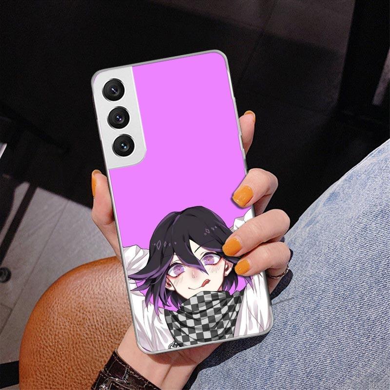 Danganronpa Kokichi Ouma Phone Case For Samsung Galaxy S24 S25 Edge S26 Ultra S23 S22 S21 Plus S20 FE + Personalized Print Cover