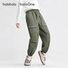 Balabala Boys' Casual Cargo Jogger Pants