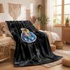 Coperta in Flanella con Stampa FC Porto Morbida e Calda Coperta da Divano/Letto per Casa Ufficio Camera da Letto
