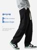 Men's Pure Cotton Retro Loose Straight Cargo Pants