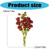 Elegant Rose Bouquet Brooch For Women Crafted In High Quality Alloy Perfect For Weddings And Formal Events