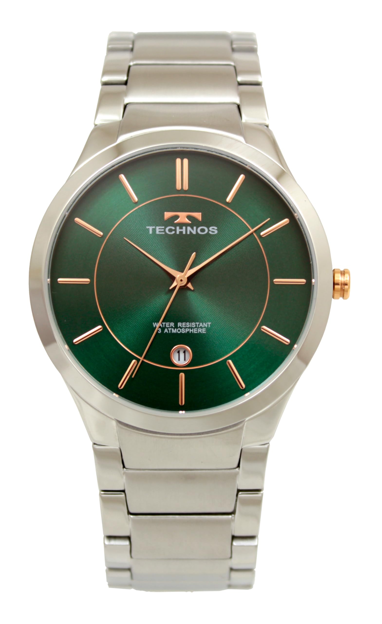 

Date Watch T9C14SM Silver [Technos] Men s зелений