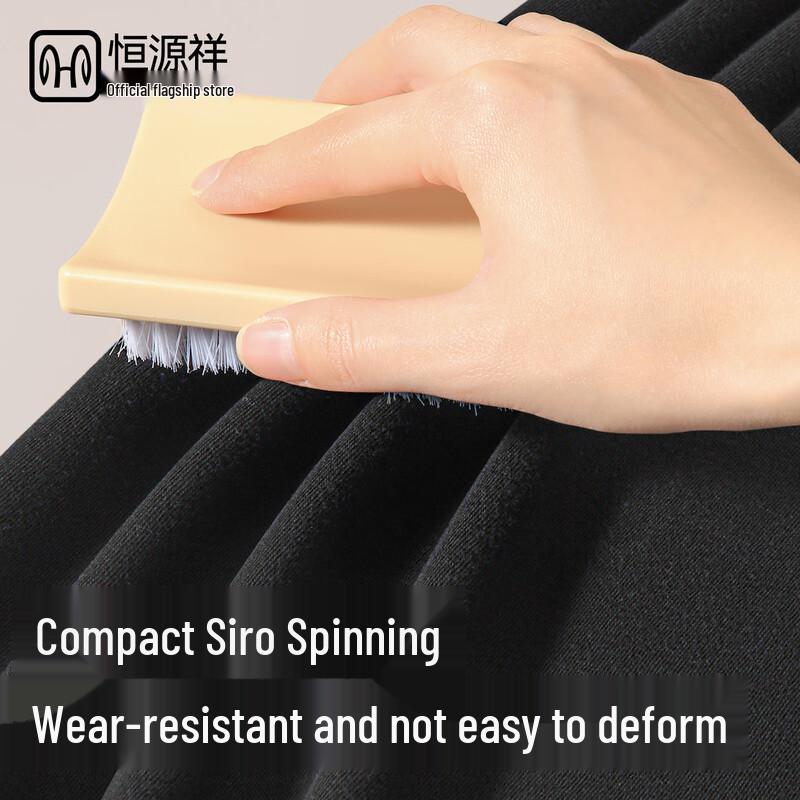 Hengyuanxiang Men's 10A Pure Cotton Antibacterial Thin Thermal Underwear Set