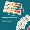 Cognitive Growth, Color Matching Puzzle Toy Brain Teaser Game for Youngsters Ages 3-7, Perfect Road Trip Travel Activity,Christmas or Birthday Gift