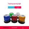 LED Solar Traffic Barrier Warning Light with Magnetic Red/Blue Flashing for Road Construction and Administration.