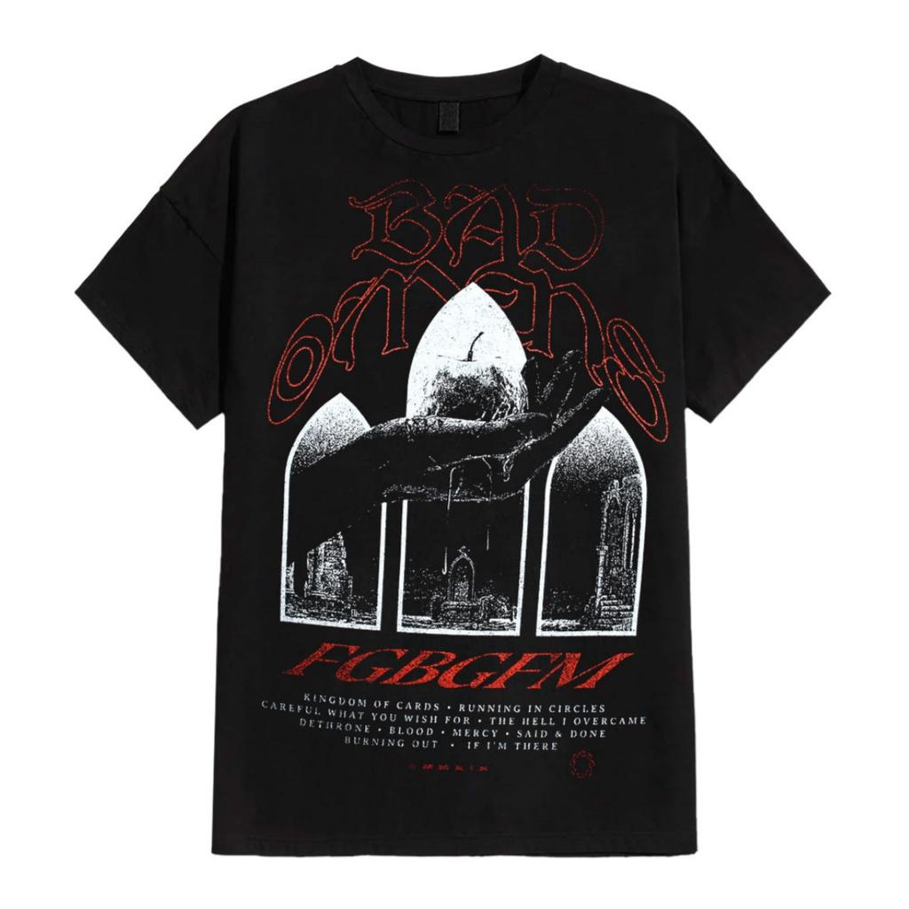 Fit Bad Omens Cotton Band Shirt Unisex Summer Short Sleeve Fashion Brand Tee Luxury Casual Vintage
