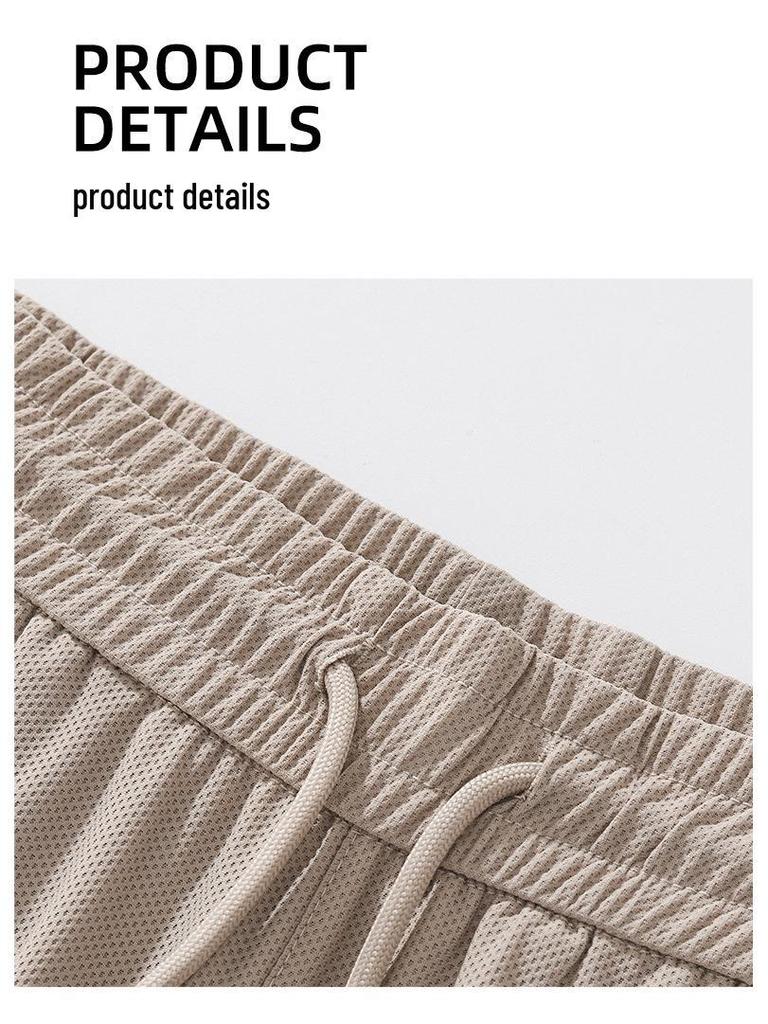 GAGN 2025 Damen Sommer Drapierte Eisseidenhose: Lockere Passform, Kühlend, Übergröße, Vielseitige Sport- & Freizeit-Lange Hose