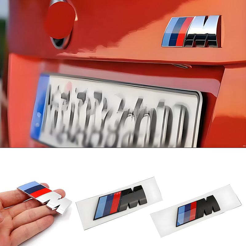 BMW M ABS Boční emblém na blatník auta Odznak na zadní kufr Samolepka s logem M Pro M3 M5 M6 X3 E46 E90 F30 G20 E36 E34 X6 G20 G30 Příslušenství