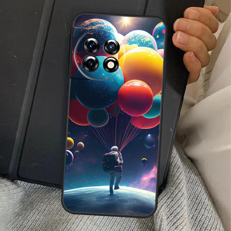 Outer Space Planet Stars Moon Case For OnePlus 15 13 12 11 13R 13T 10T 10R 12R OnePlus Nord 5 CE 2 3 4 Lite N20 N30 Cover