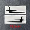 For Mercedes Benz Fender Side Angel Wing Labels C-class E-class C200L Extended Version Refit Accessories Pair Decals Stickers PM1