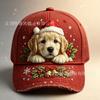 Digital Printing European and American New Men's Clothing Casual Youth Christmas Baseball Cap