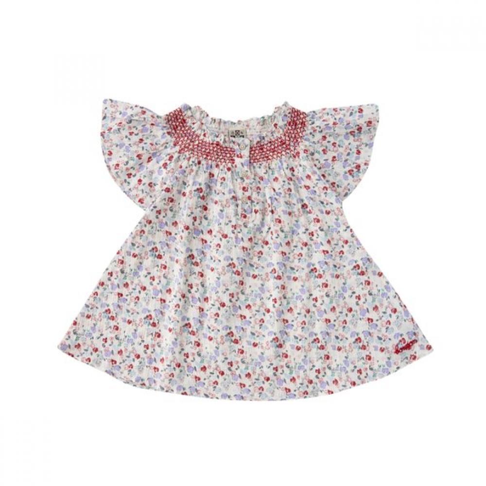 Bonton Baby Wh Alice Dress 7617t M00 01 WH/12M