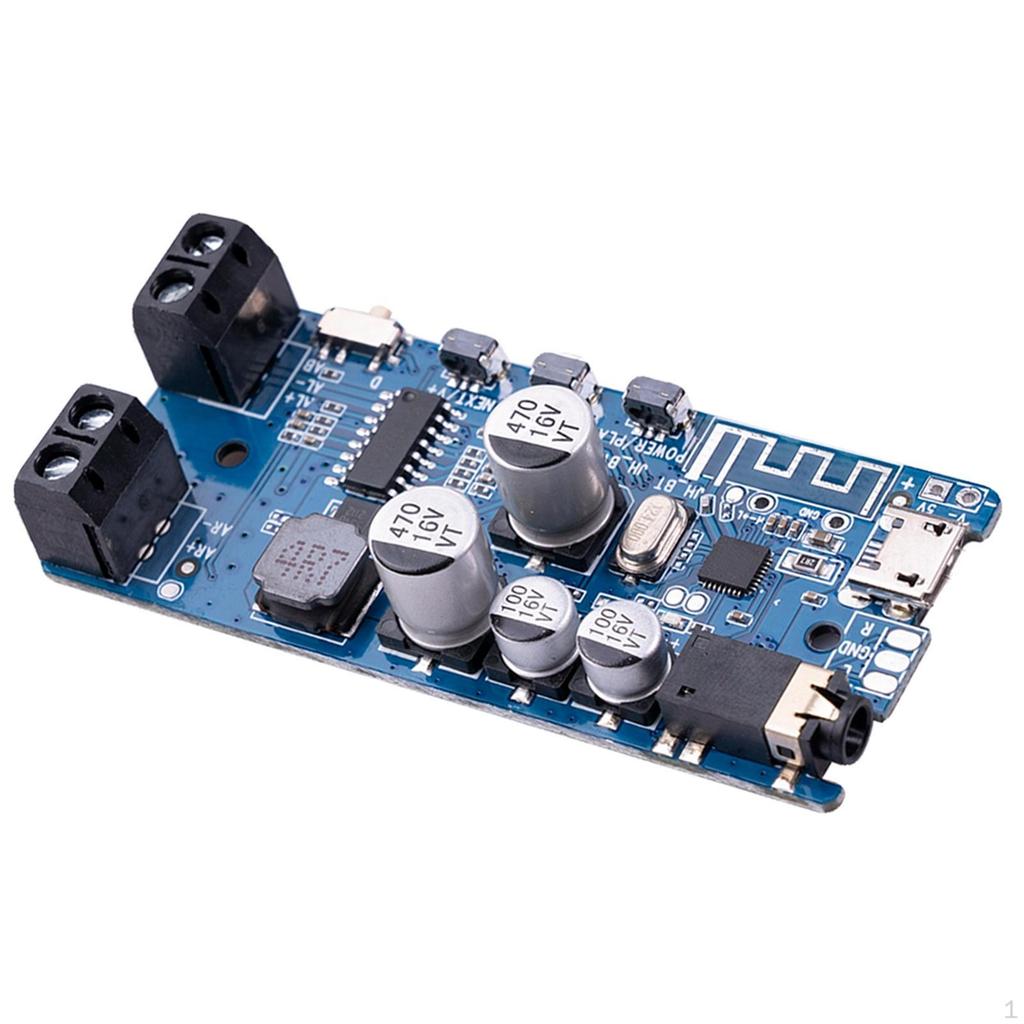 5.0 Installation Pre 2x5W USB Sound Card Preamp Module Audio Amp Power for Home Laptop