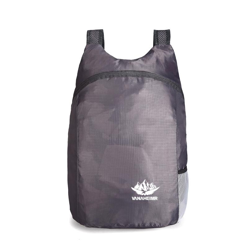 Neutral Outdoor Folding Bag Ultra Light Portable Storage Travel Bag Waterproof Backpack Sports Fitness Knapsack Skin Bag