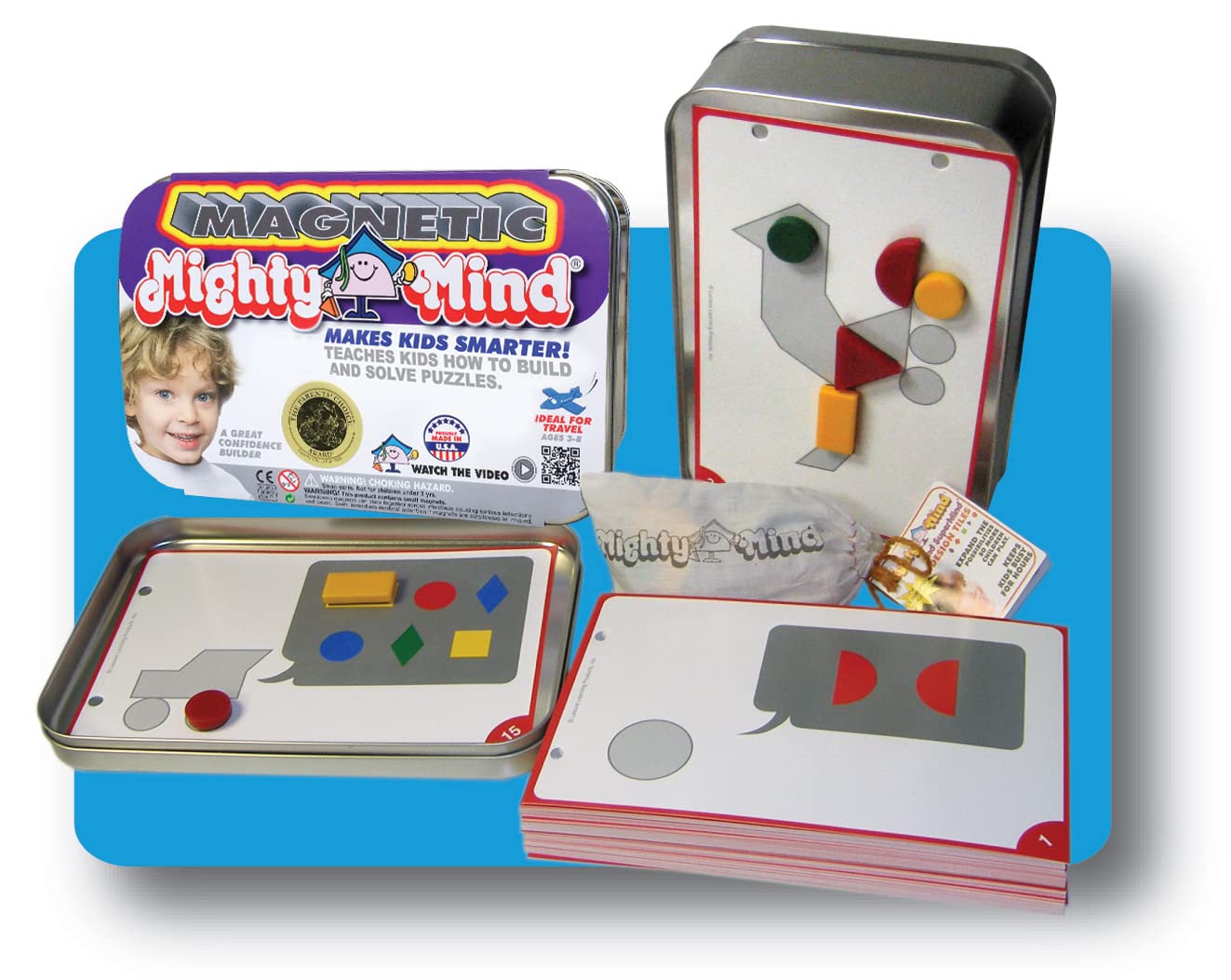 

Bornelund Leisure Learning Products Магнитная игра Mighty Mind для детей от 3 лет и старше LLP40102