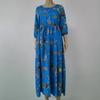 European & American Women's Chiffon Printed Swing Dress with Quantity Discounts