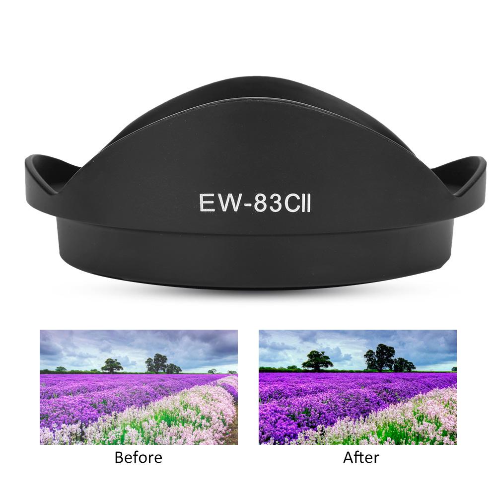 EW 83CII Camera Mount Lens Hood for Canon EF 17 35mm f2.8L USM Lens