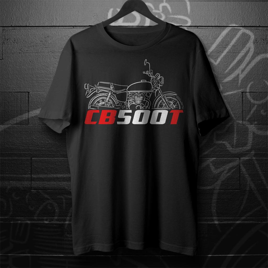 CB500  Motorcycle TShirt for Riders Mens and Womens Fashion Casual High Quality Round Neck Cotton Tshirt