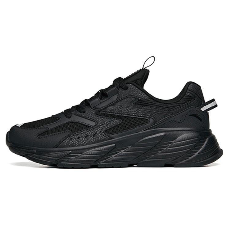 

new Anta Running Collection Cushioned Anti-Slip Wear-Resistant Breathable Lightweight Low-Top Running Shoes Men s Black 42.5