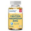 Soomiig Calcium Magnesium Zinc Supplement, Enhanced Absorption, Calcium 1000mg, Magnesium 500mg, Zinc 25mg, Glutamic Acid HCl, 120 Caps