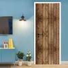 Simulated Wood Grain High Definition Pattern Waterproof, Oil-proof and Anti-fouling Door Sticker