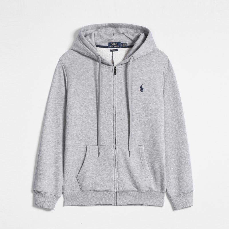 Got Now Raf RL Rits Hoodie met Kleine Pony Borduurwerk - Lente/Herfst Herenjas M