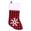 Christmas Stocking Gift Bags Cute Decals Large Capacity Exquisite Workmanship Brighter Color Large Christmas Stocking