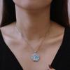 FANCIME Turquoise Tree of Life Hawaiian S925 Perfect for and Gift Wrapping Included Women's Necklace, Jewelry, Silver, Mother's Day, Christmas,