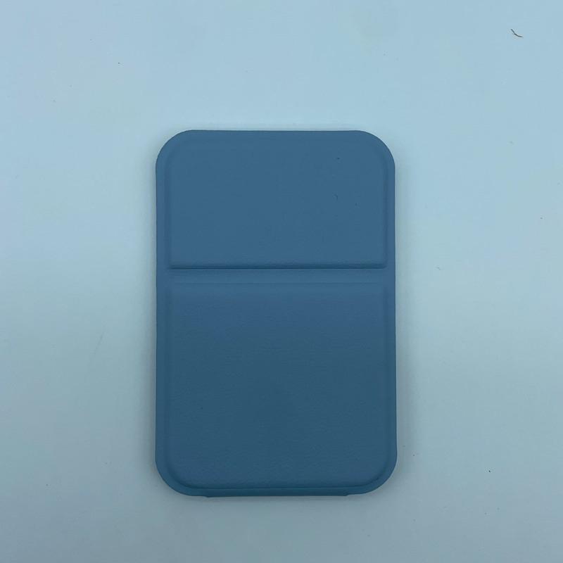 Desktop Makeup Mirror Solid Color Pu Leather Simple Portable Handheld Makeup Mirror Foldable Student Compact Cute Pocket Mirror