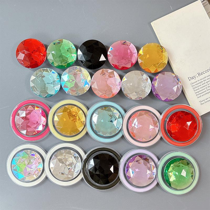 High-Grade Magnetic Rhinestone Phone Holder Ring for Magsafe