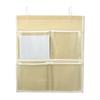 Artec Present Wall Pocket Beige 340x410mm Hanging Storage Organizer DIY Craft Gift Kit for Kids School Home Room Organization